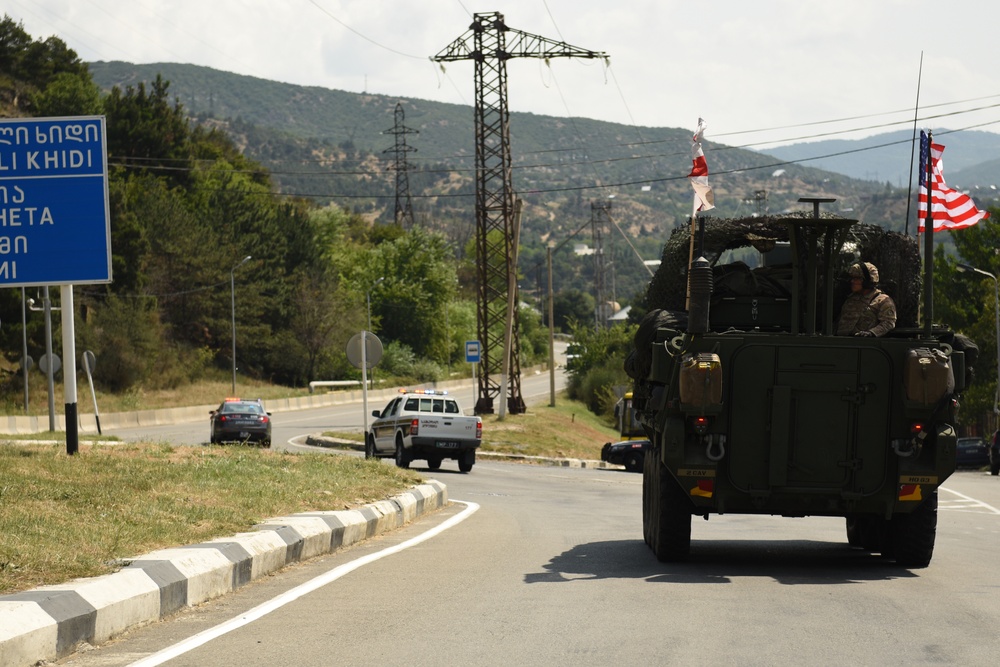 2nd Cavalry Regiment Rolls Through Georgia Noble Partner 17