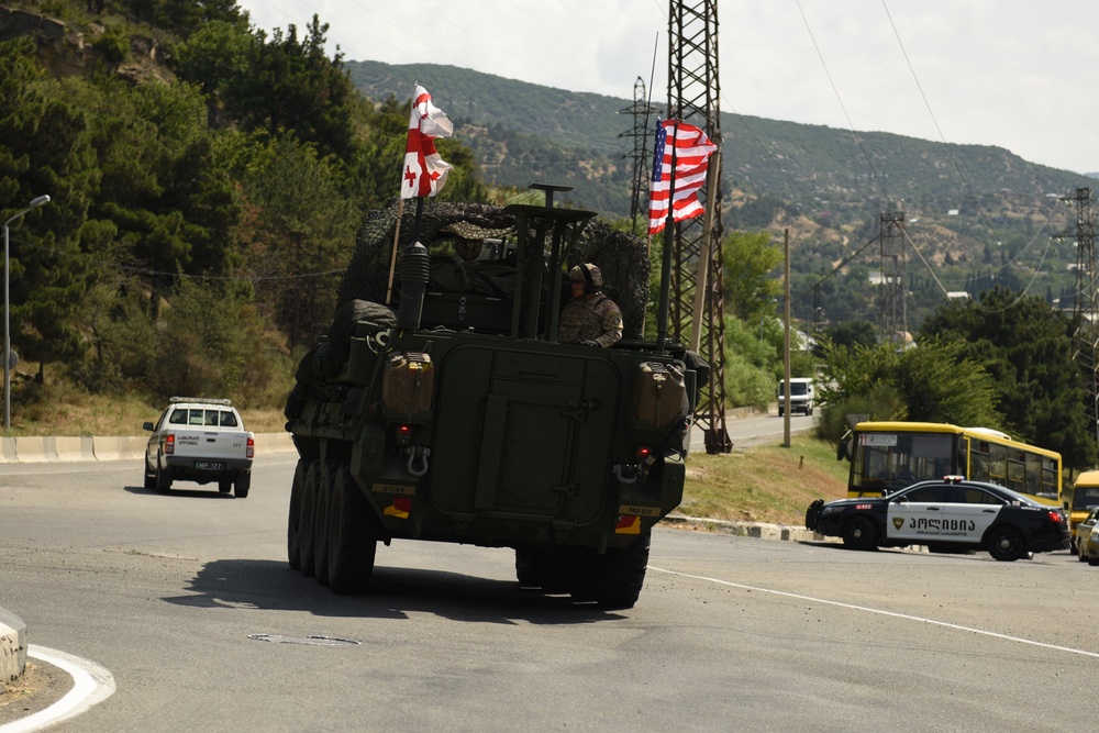 2nd Cavalry Regiment Rolls Through Georgia Noble Partner 17