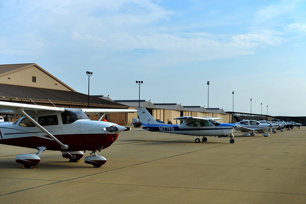 Cleared for landing: Shaw welcomes local aviators