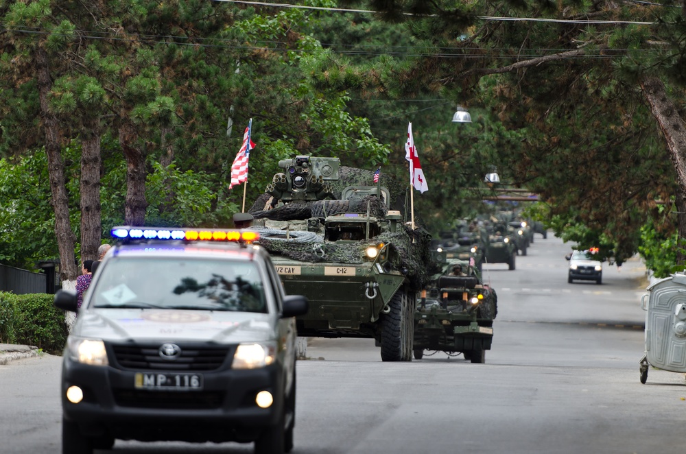 Georgians welcome Strykers for Noble Partner