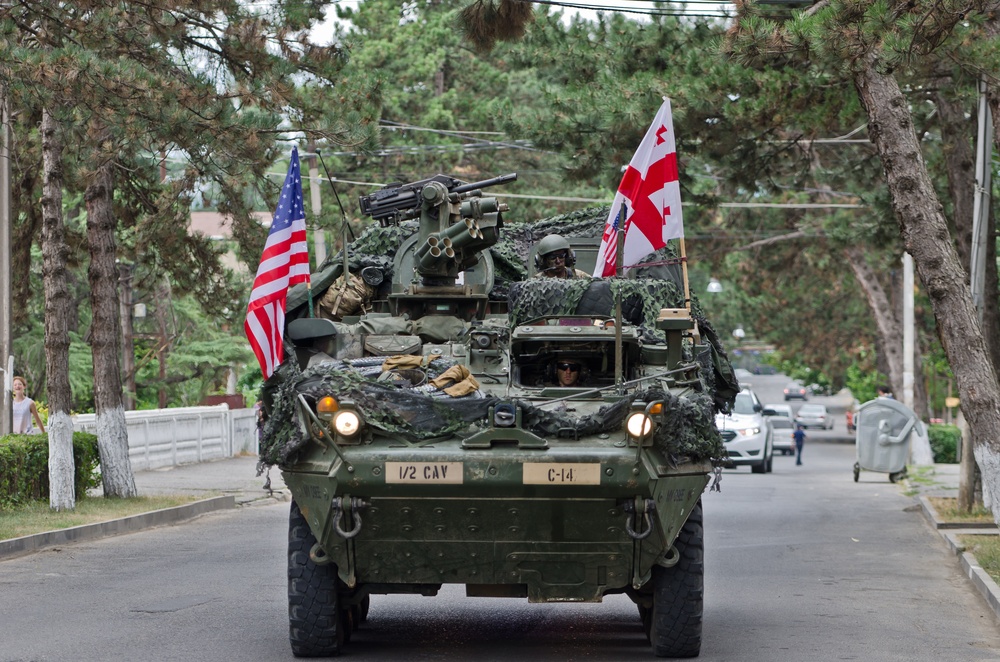 Georgians welcome Strykers for Noble Partner