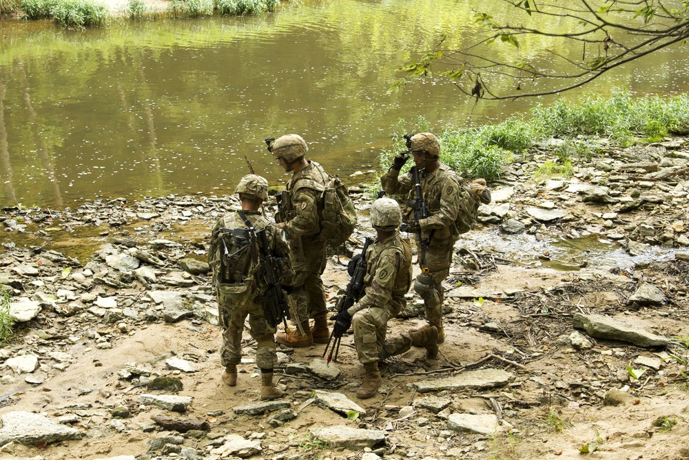 Conducting Reconnaissance Prior to River Crossing