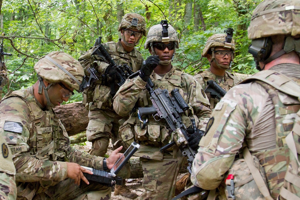 Conducting Reconnaissance Prior to River Crossing