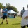 NFL player hosts military youth football camp