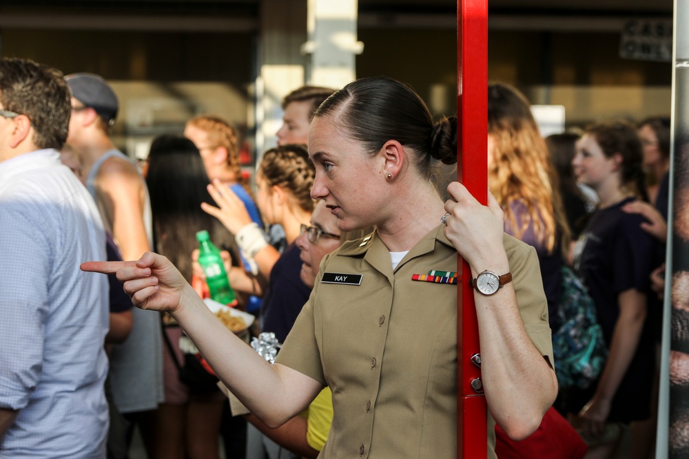 Marines challenge Musicians at the Masters of the Summer Music Games