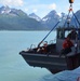 Small boat operations aboard Cutter Healy