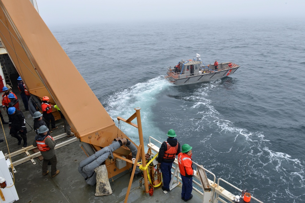 Healy small boat operations