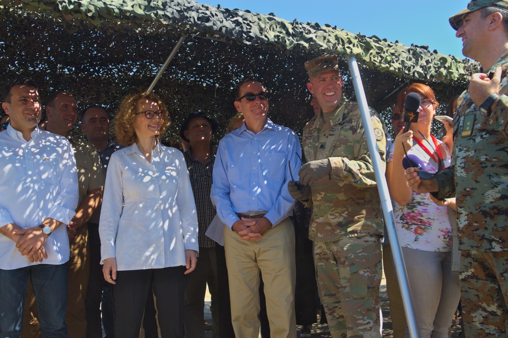 2CR welcomes dignitaries in Macedonia