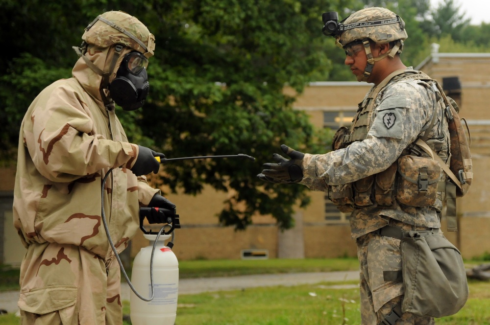 25th ID engineers conduct CBRN in urban operations
