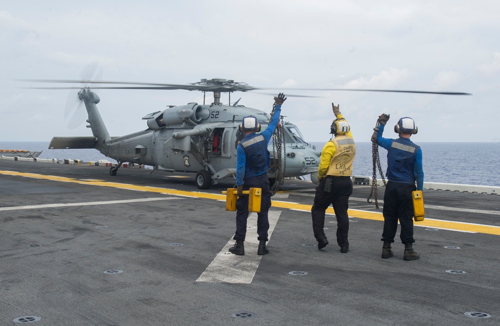 USS America conducts damage control training