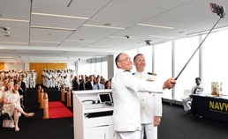 NRD New York Holds Change of Command at One World Trade Center