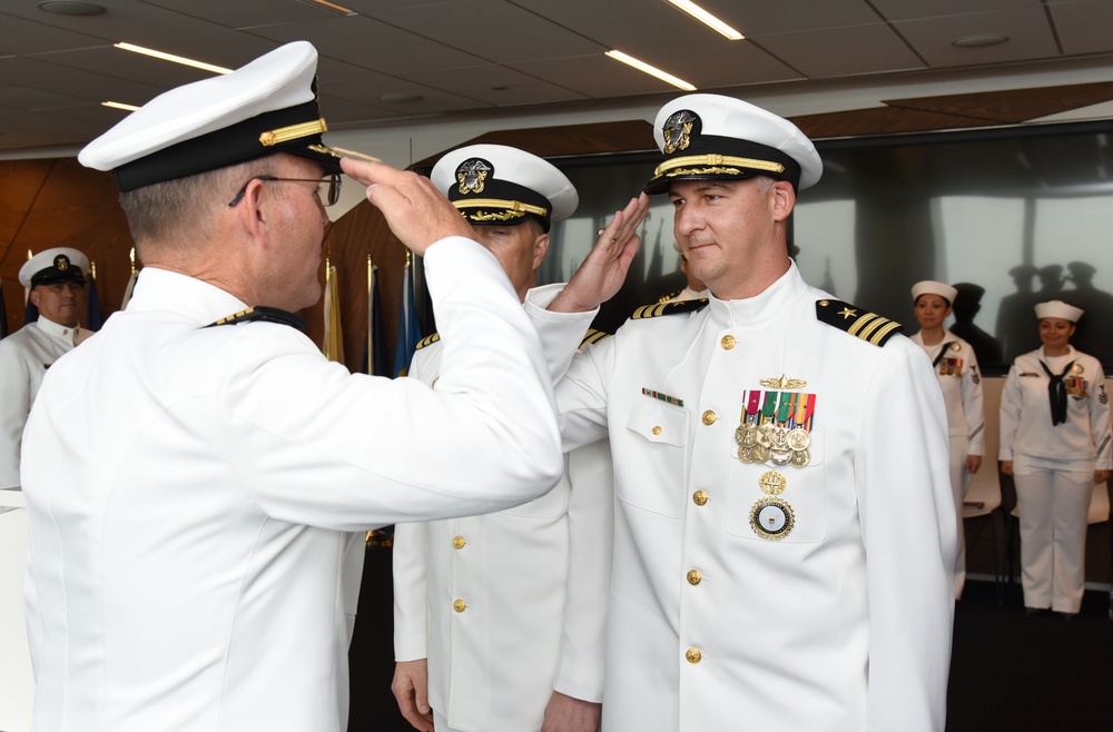 NRD New York Holds Change of Command at One World Trade Center