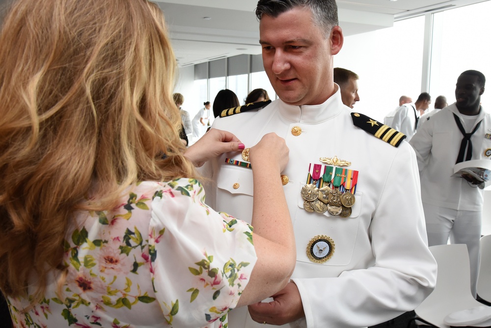 NRD New York Holds Change of Command at One World Trade Center