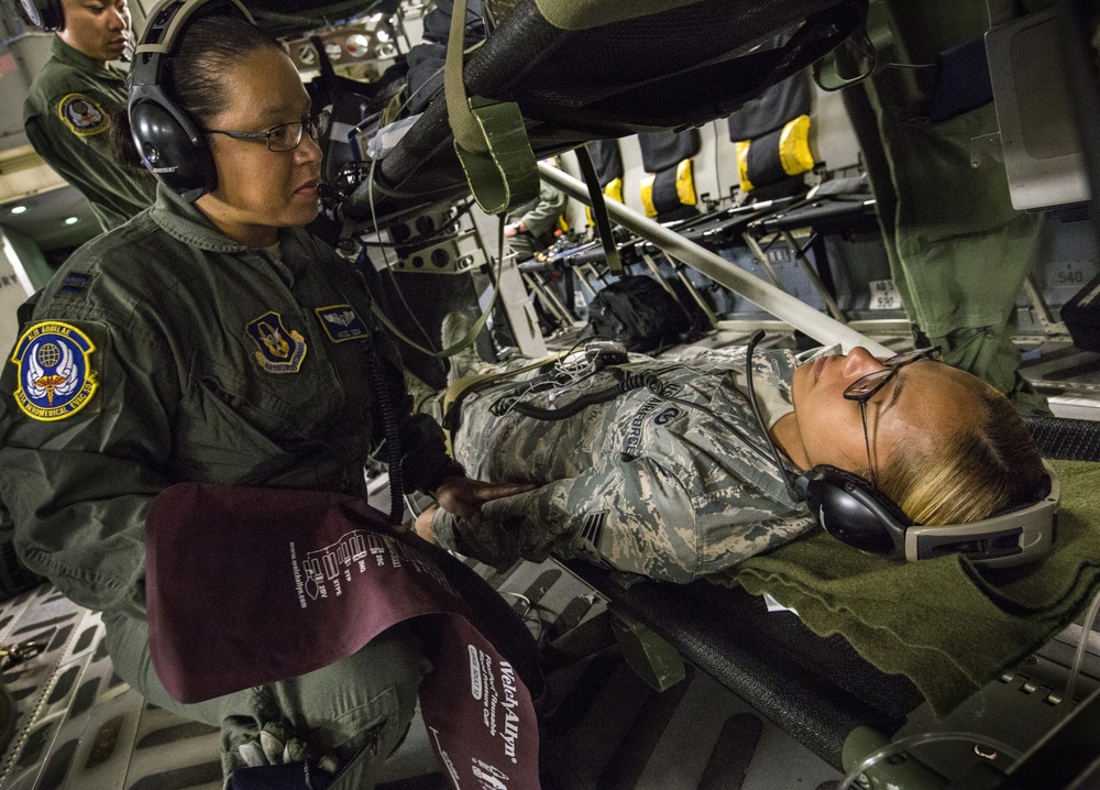 Aeromedical Evacuation team completes training mission