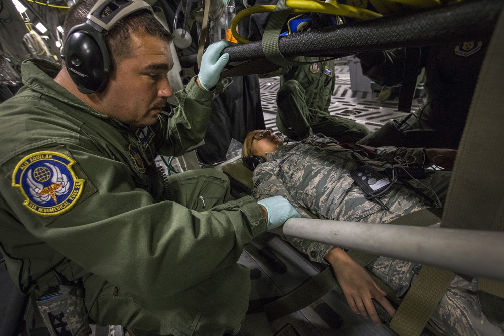 Aeromedical Evacuation team completes training mission