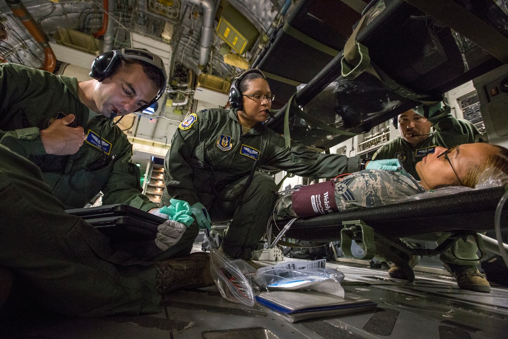 Aeromedical Evacuation team completes training mission