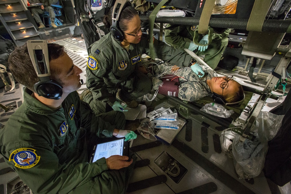 Aeromedical Evacuation team completes training mission