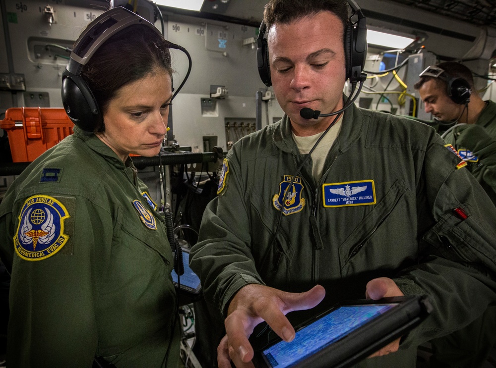 Aeromedical Evacuation team completes training mission