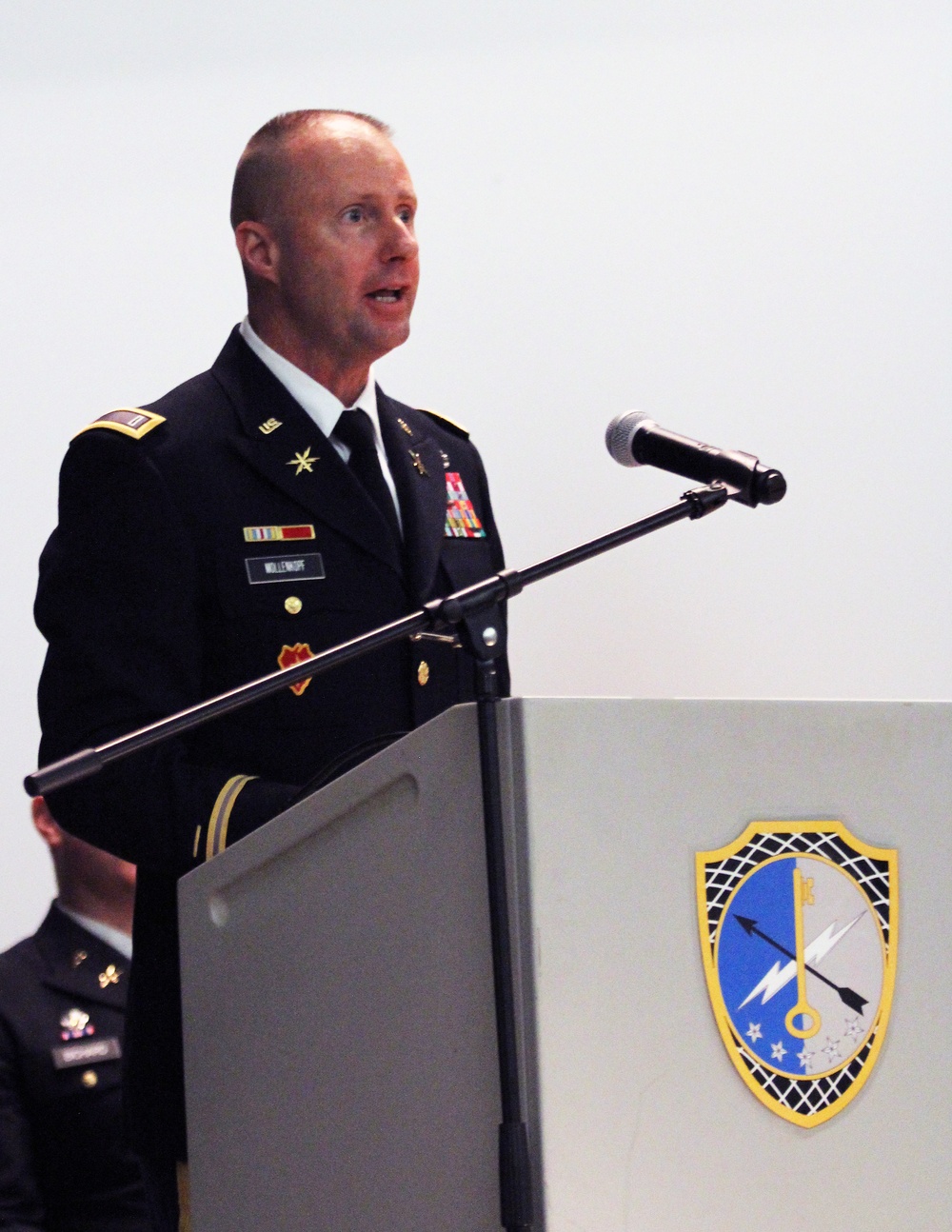 CW5 Mollenkopf, command chief warrant for ARCYBER was the TQDC guest speaker