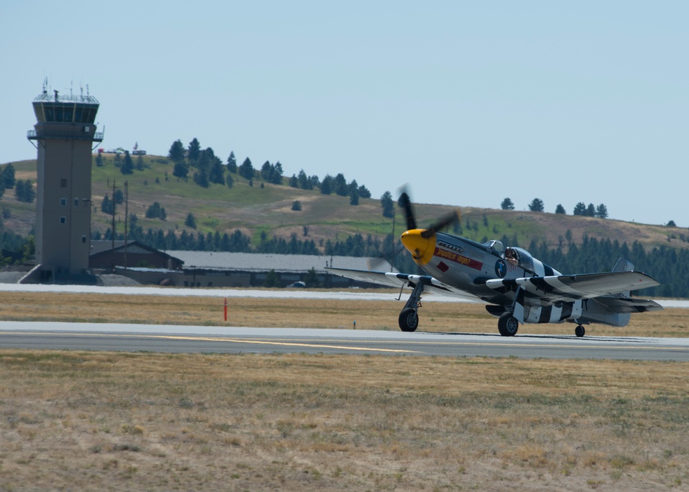 Mustang ready for take-off