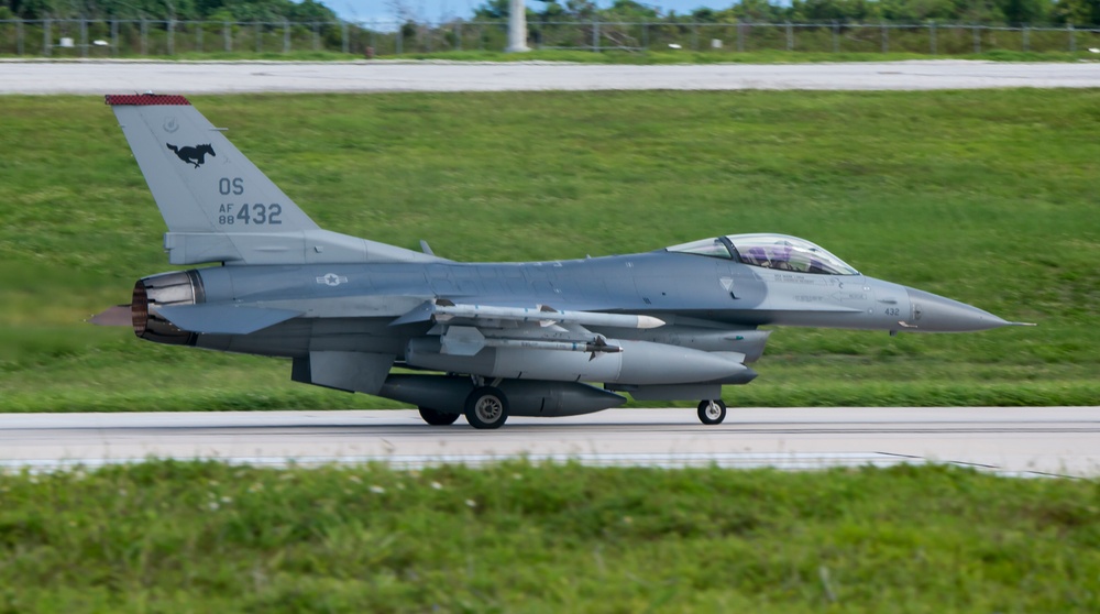 36th FS takes off from Andersen