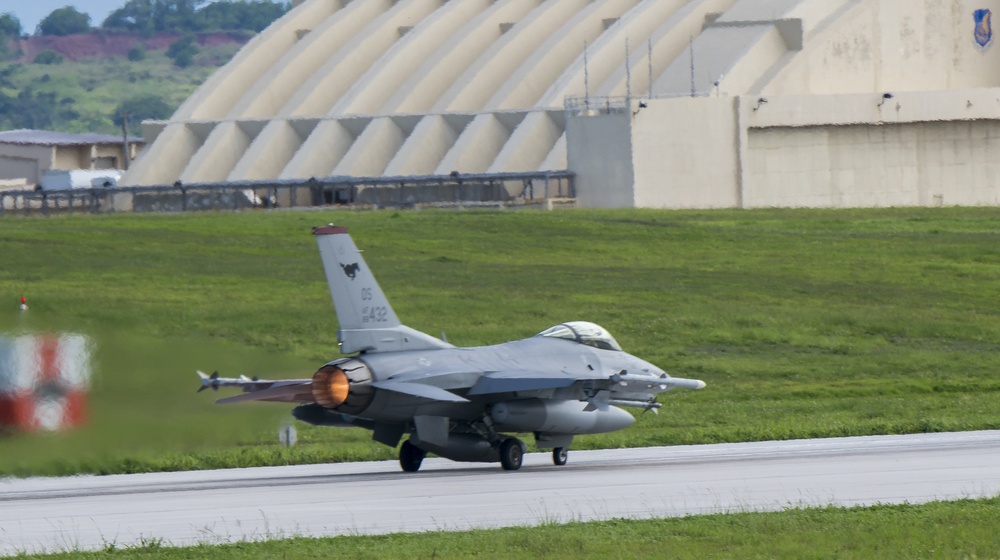 36th FS takes off from Andersen