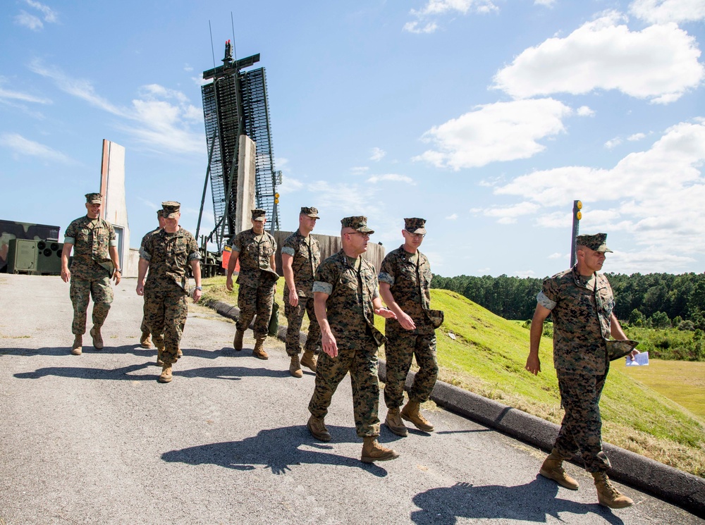 II MEF CG Visits MCAS Cherry Point