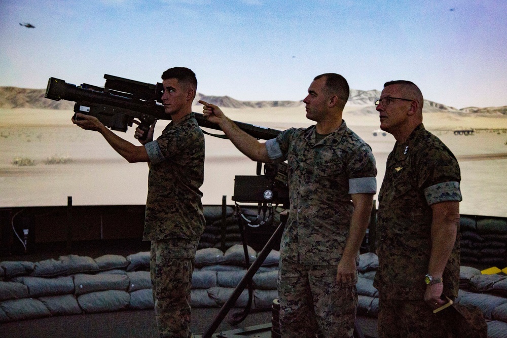 II MEF CG Visits MCAS Cherry Point