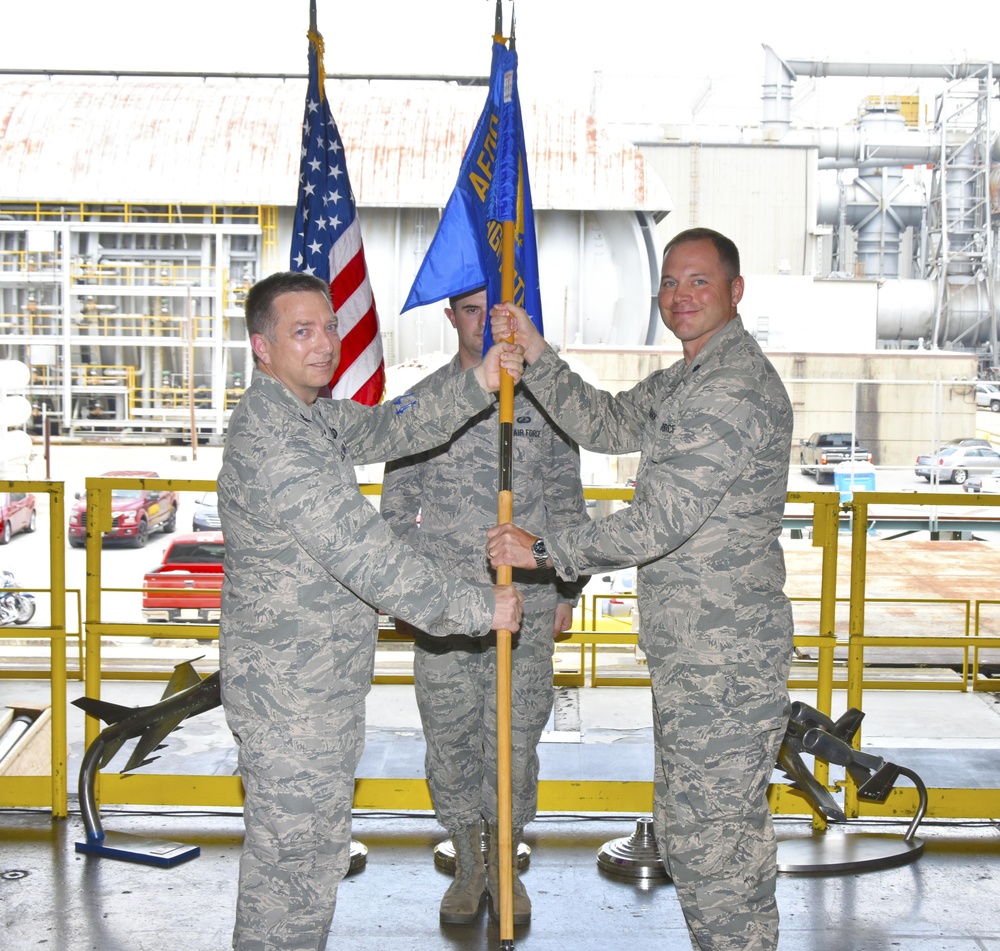 Lt. Col. Hoffman becomes director of the Flight Systems Combined Test Force