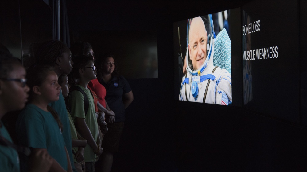 NASA launches mobile exhibit at JBA STEM Day