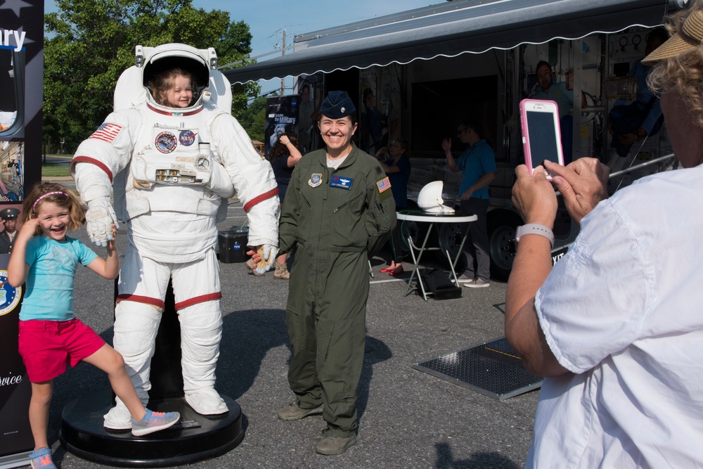 NASA launches mobile exhibit at JBA STEM Day