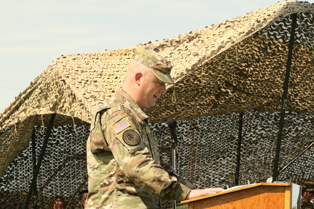 Taking Charge; 2nd Combined Arms Battalion, 137th Infantry Regiment change of command