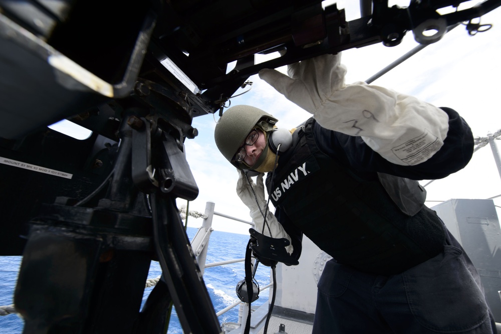 USS Pioneer (MCM 9) SCAT Exercise