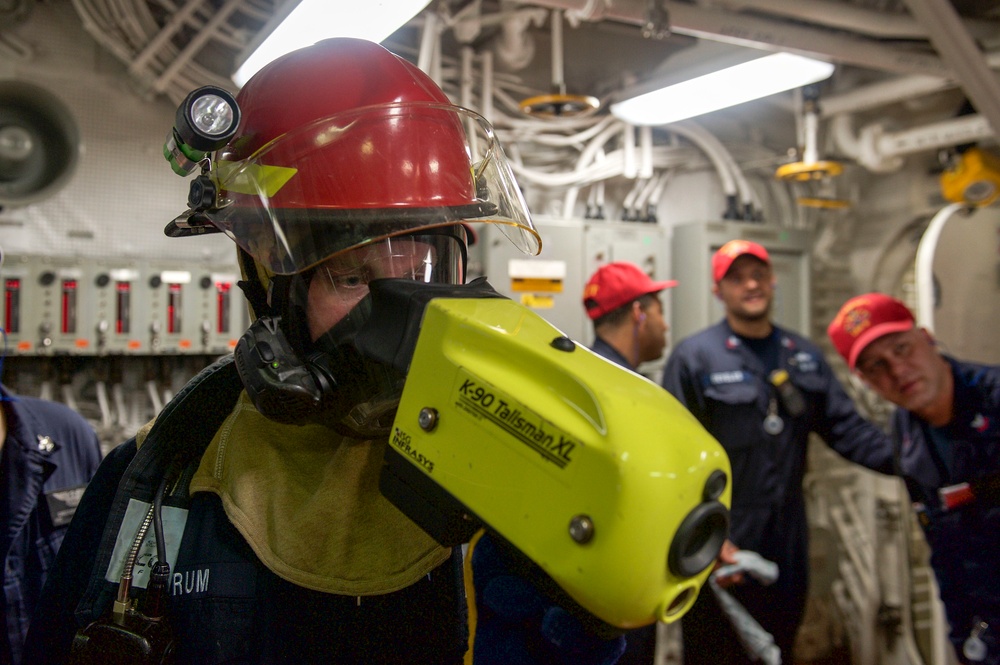 USS America Sailors perform welds