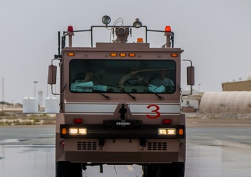 Trial by fire: 380 AEW Airmen spend day immersed in fire training