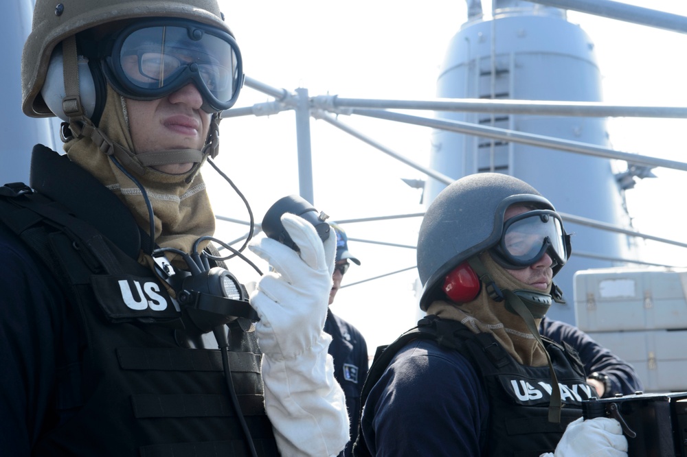 USS Pioneer (MCM 9) SCAT Exercise