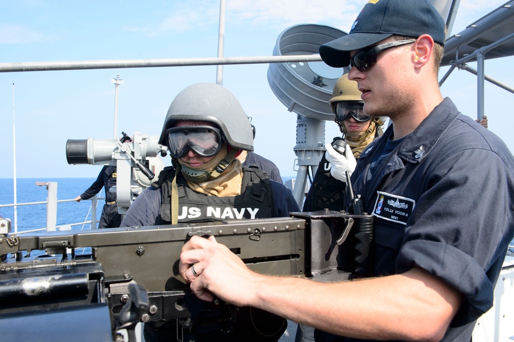 USS Pioneer (MCM 9) SCAT Exercise