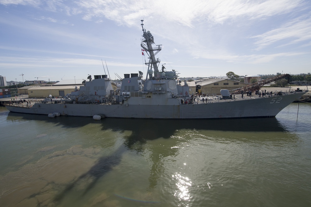 USS Sterett Western Pacific Deployment