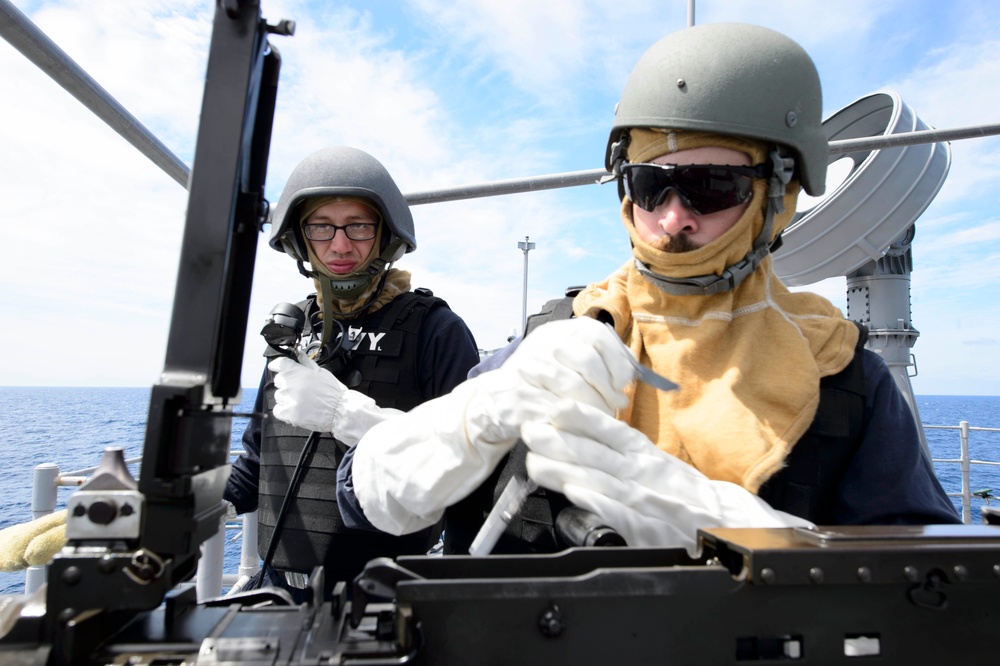 USS Pioneer (MCM 9) SCAT Exercise