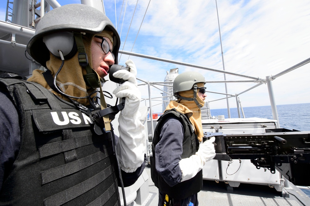 USS Pioneer (MCM 9) SCAT Exercise