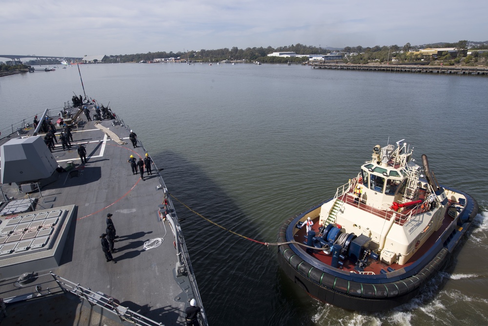 USS Sterett Western Pacific Deployment