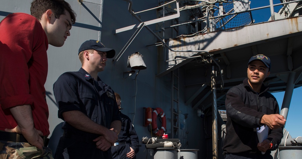 USS Bonhomme Richard arrives to Brisbane, Australia