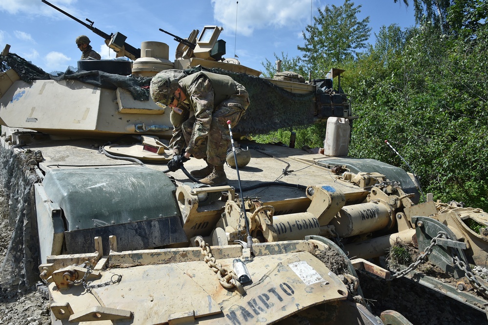 Aggressor Company, 1-68 Armor CALFEX