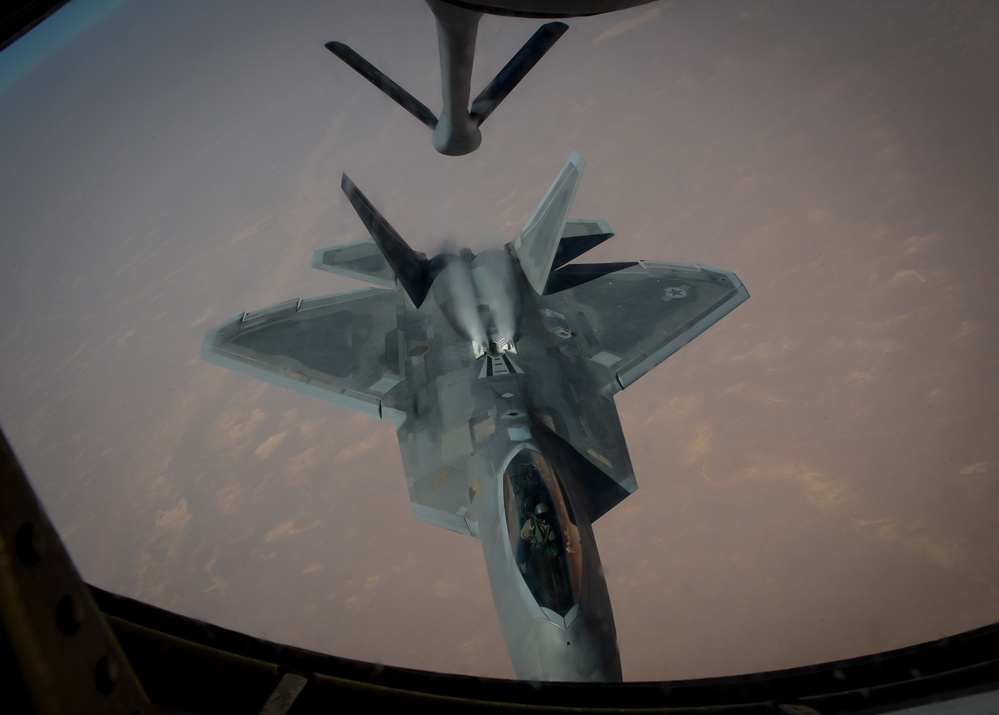 KC-135s fuel the fight