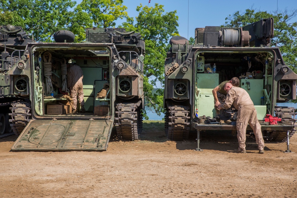 Reserve Marines Demonstrate Spectrum of Capabilities during Northern Strike 17