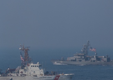 1st TSC participates in Navy trilateral