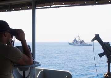 1st TSC participates in Navy trilateral