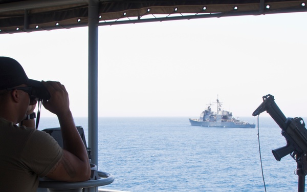 1st TSC participates in Navy trilateral