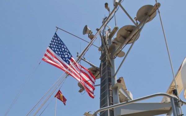 1st TSC participates in Navy trilateral