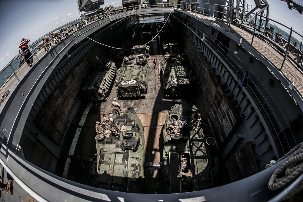 BLT 2/6 Raids the Beach during Amphibious Training